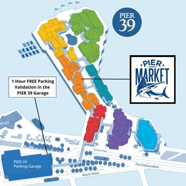 Pier Market mobile map