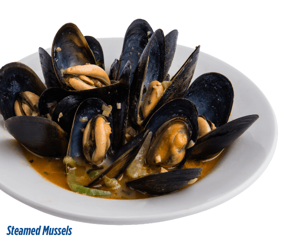 Steamed mussels and Pier Market Seafood Restaurant